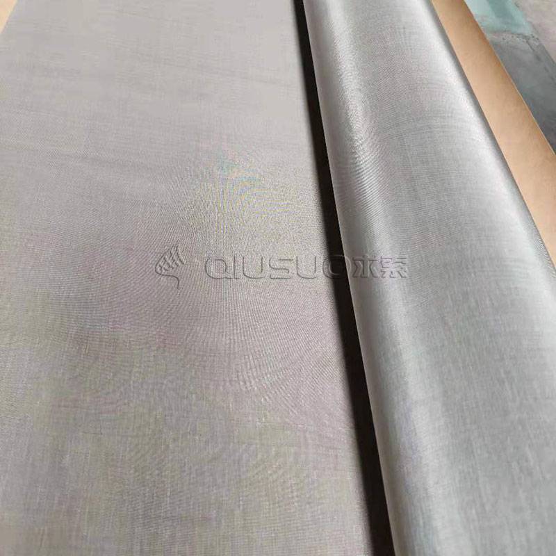 80meshx80meshet из нержавеющей стали 316L проволочная ткань рулоны на столе