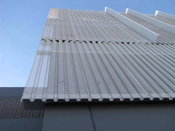 Corrugated Perforated Aluminum Sheet for Warehouse Construction