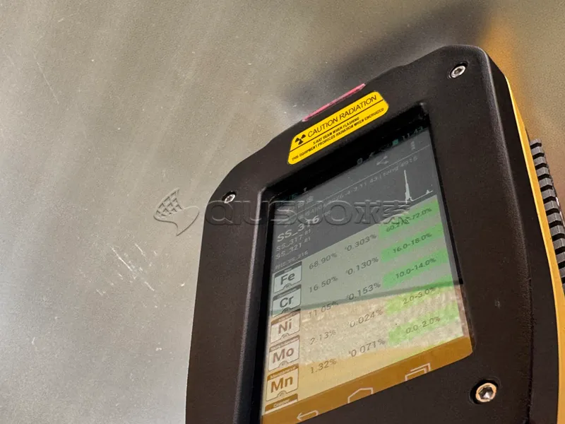 The material of the micro hole perforated plates is SS316.