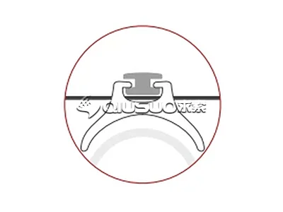 Schematic of piano wire screen with R connection type