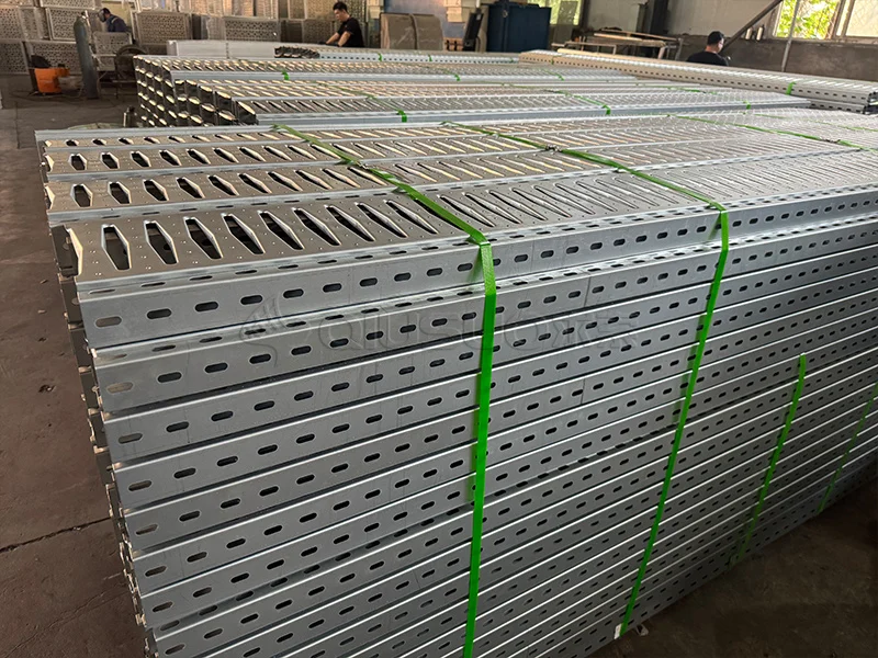 Rhombus-serrure galvanisée et préparation de grille de sécurité de levage ronde avant expédition