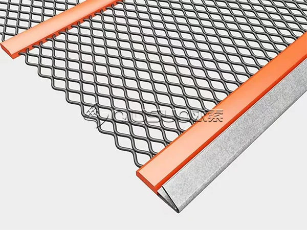 Diamond opening self-cleaning screen mesh bonded with polyurethane