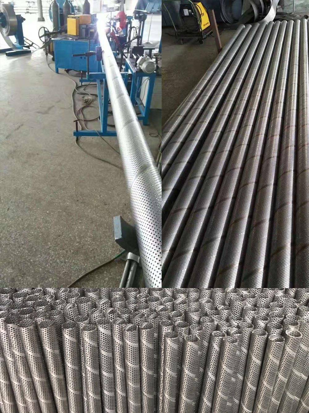 Spiral Perforated Tube be in production