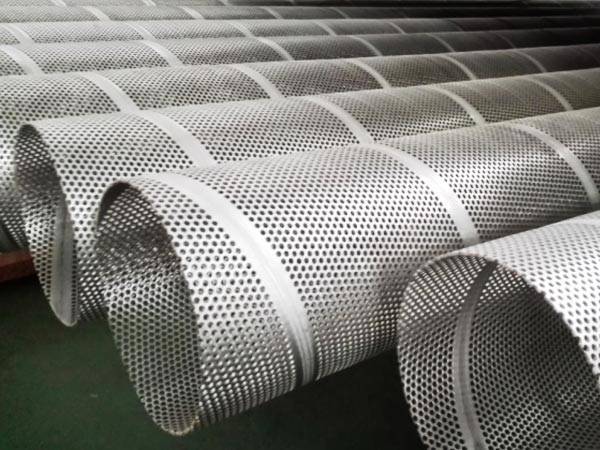 Supervisar Minúsculo por otra parte, Spiral Welding Perforated Tube Ideal for Water Center Core and Air Filter  Element