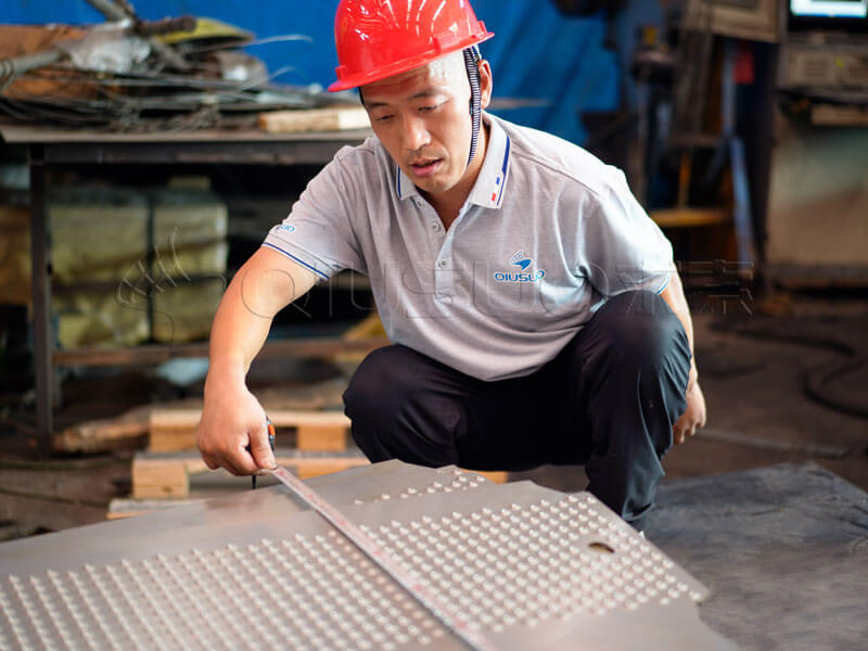 Measure Traction Tread Plank Grating length