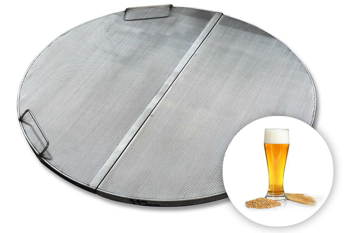 Brasserie Mash Tun False Bottom choisir l'écran de fil de coin est juste.