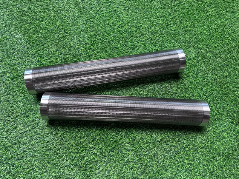 The details of the wedge wire screen tube are being displayed.